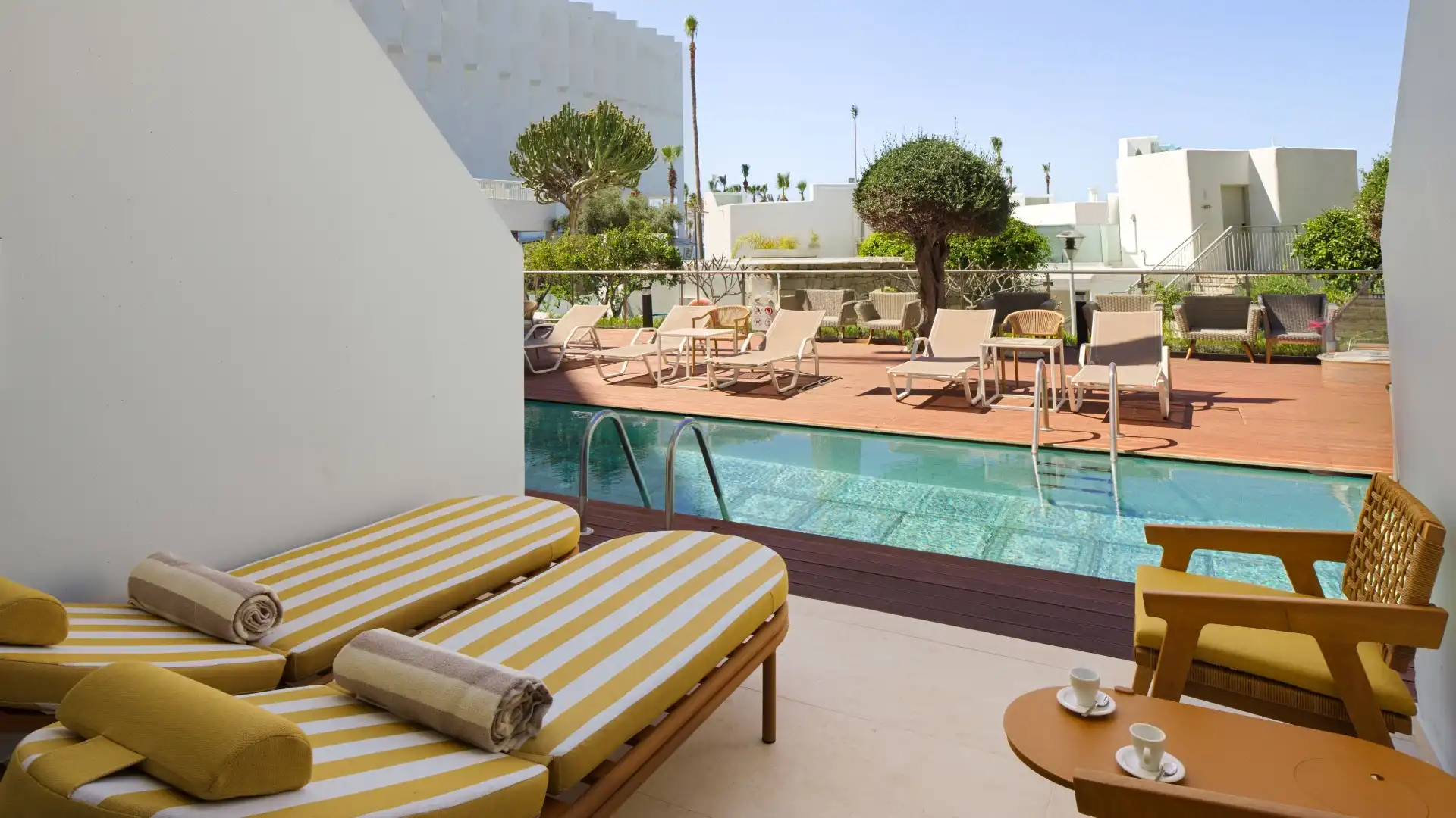 Swim Up studio garden View
