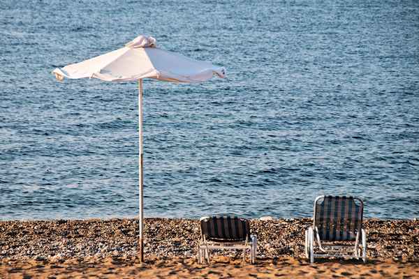 Latsi or Latchi Beach in Polis Chrysochous, Cyprus