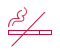 No Smoking - Red